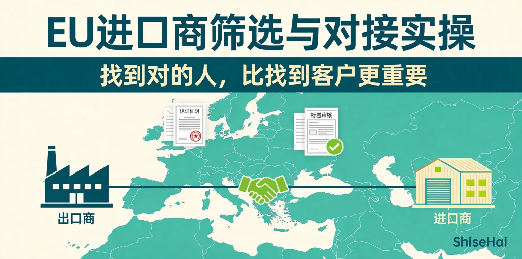 EU进口商筛选与对接实操：找到对的人比找到客户更重要