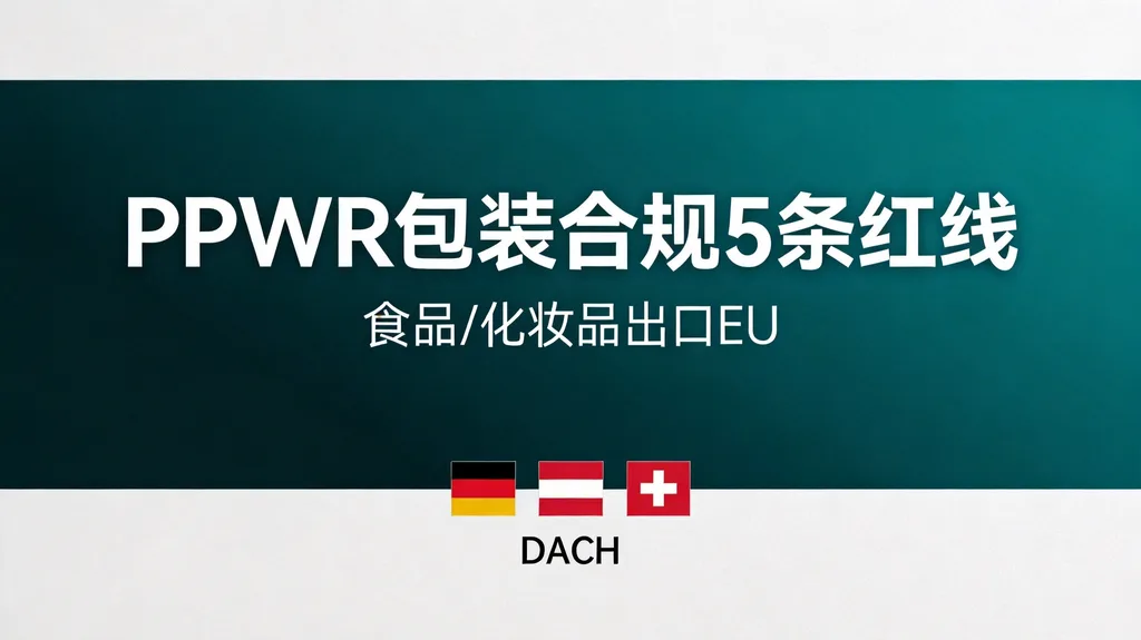 PPWR包装合规5条红线封面图