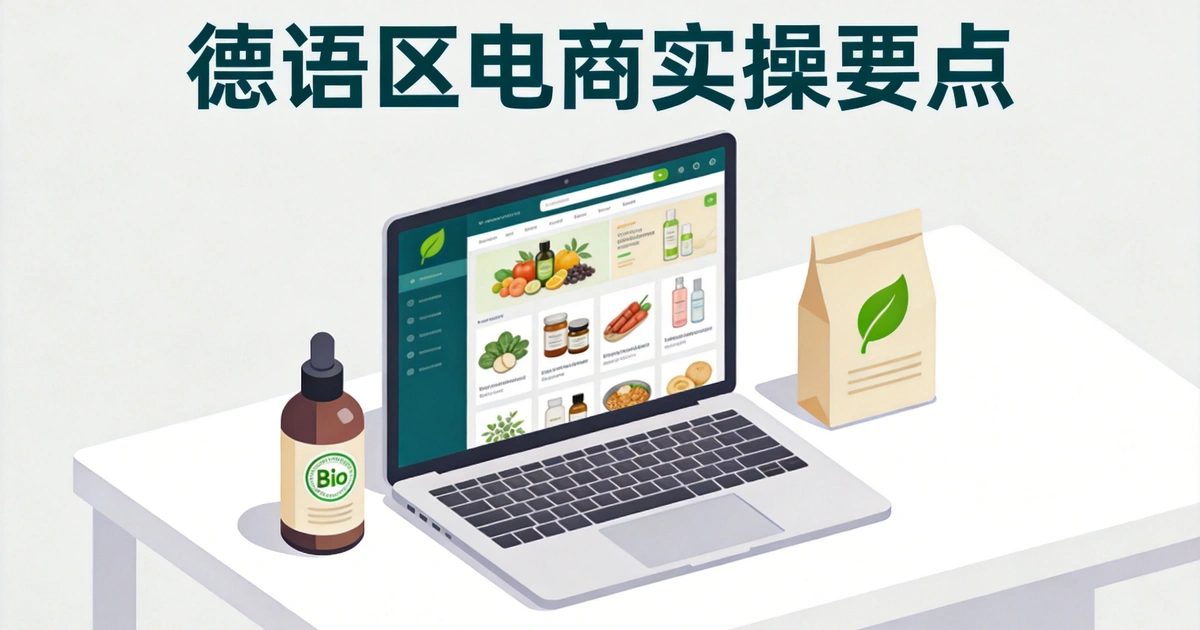 德语区电商实操要点:有机食品与化妆品入Amazon.de和Otto的Buy Box、Listing优化、物流退换货全流程